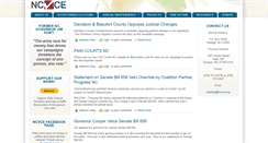 Desktop Screenshot of ncvce.org